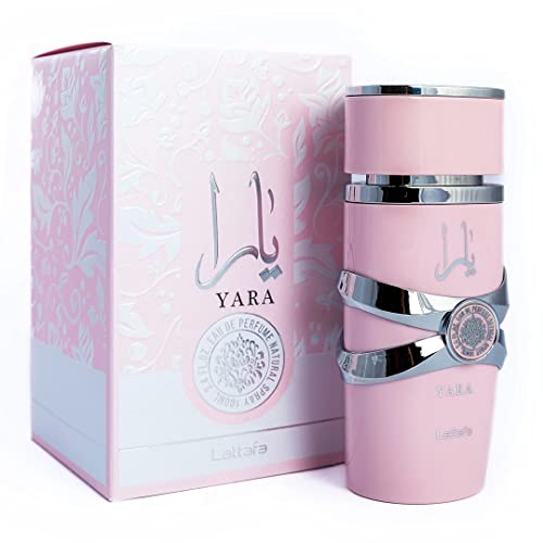 Yara, Lattafa Oud, perfume árabe para mujer, de larga duración, 100 ml