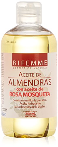 Bifemme Aceite de Almendras con Aceite de Rosa Mosqueta - 250 ml