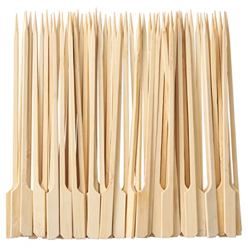 Bramble - 250 Pinchos de Bambú - Palillos de Madera para Brochetas (18 cm) - Ideal para Asar, Frutas y Dulces