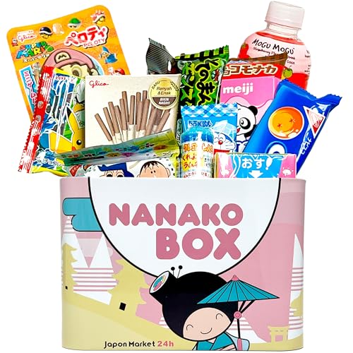 JapanBox Coleccionista: Caja Metálica Exclusiva con Surtido Premium de Dulces Japoneses - Snacks, Chocolates, Refrescos, Dulces Japoneses, Chuches, Galletas Shinchan y Más - Regalo Único y Auténtico